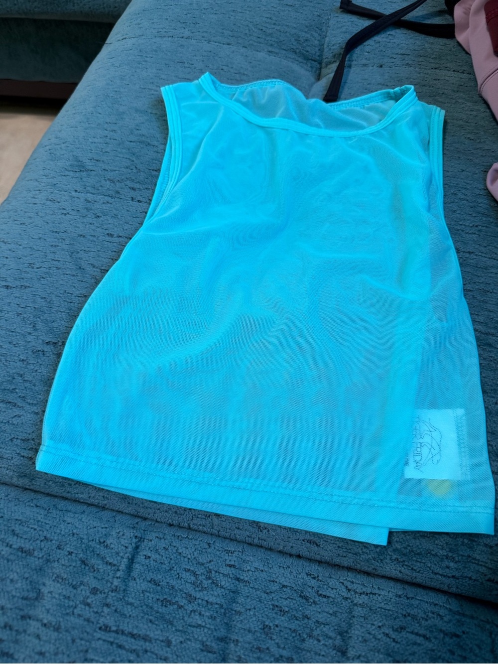 Tiger Friday Lightweight Sheer Sleeveless Tank - Child Large